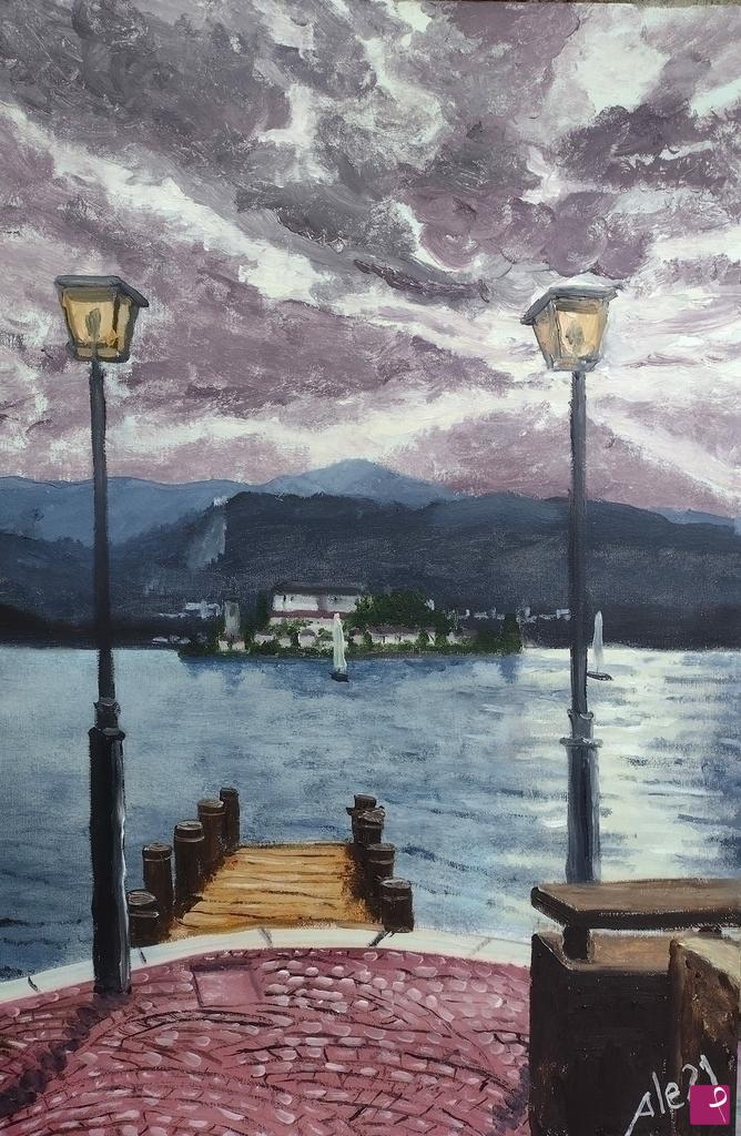 quadri in vendita online - isola di san giulio