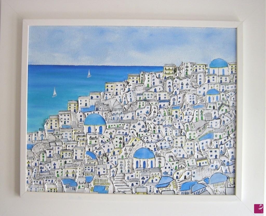 quadri in vendita online - ISOLA DI SANTORINI  10