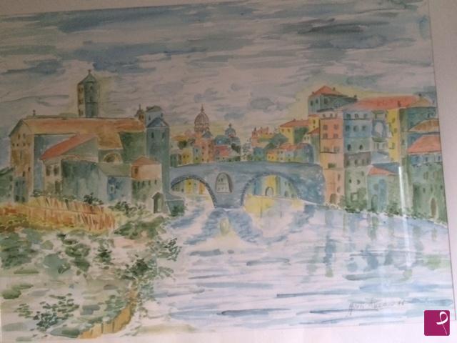 quadri in vendita online - Isola Tiberina