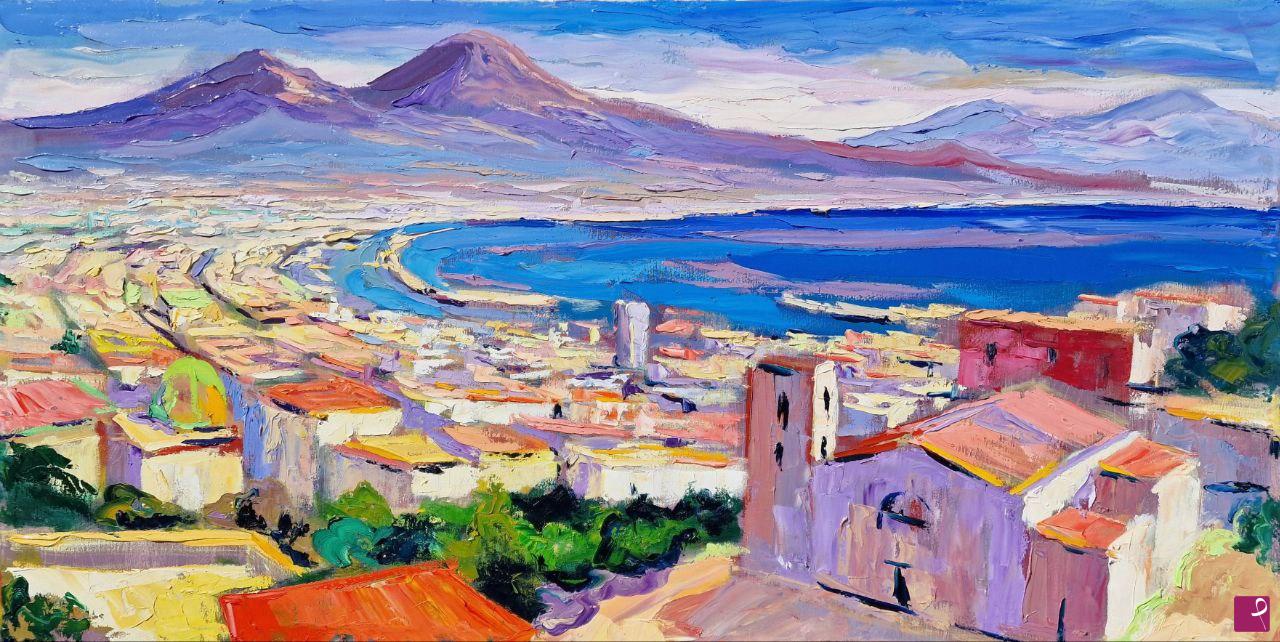 quadri in vendita online - Italian landscape: Naples
