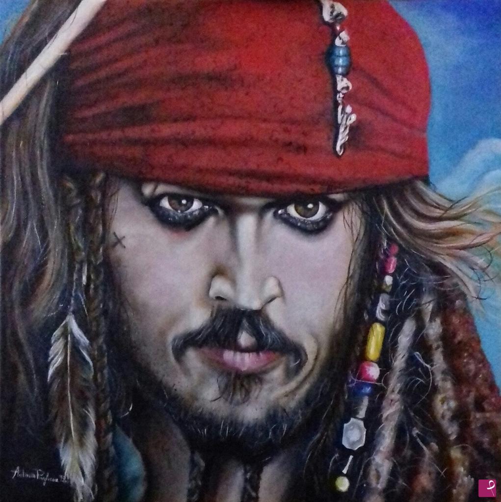quadri in vendita online - Jack Sparrow 