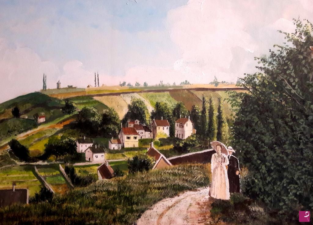 quadri in vendita online - Jalais hill. Pontoise