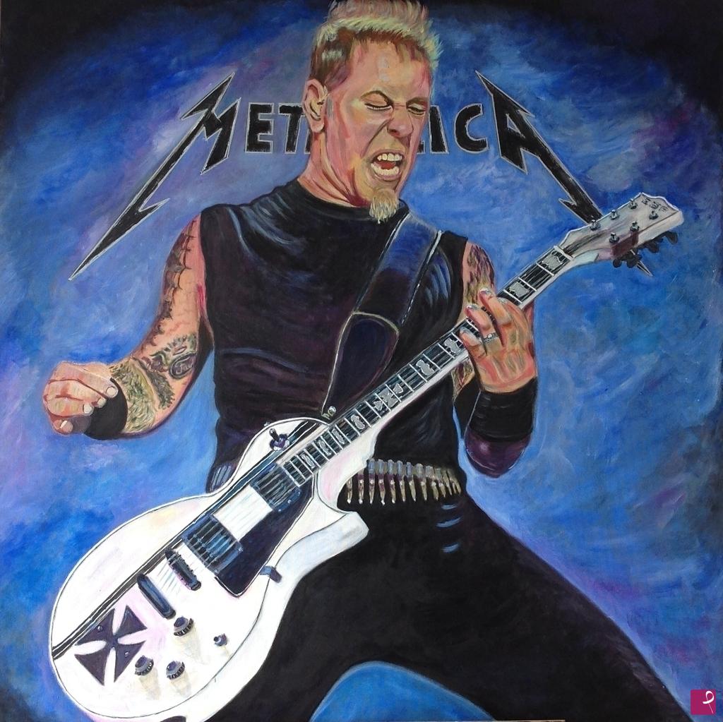 quadri in vendita online - James Hetfield