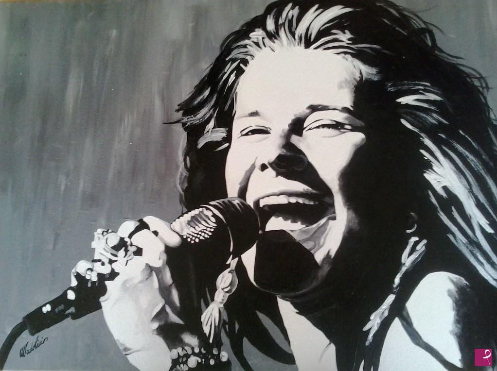 quadri in vendita online - Janis Joplin