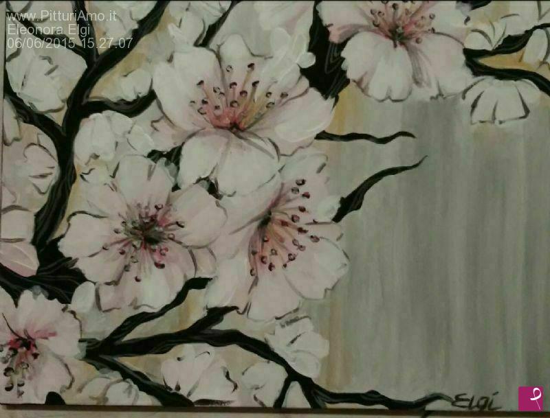 quadri in vendita online - japanase flowers