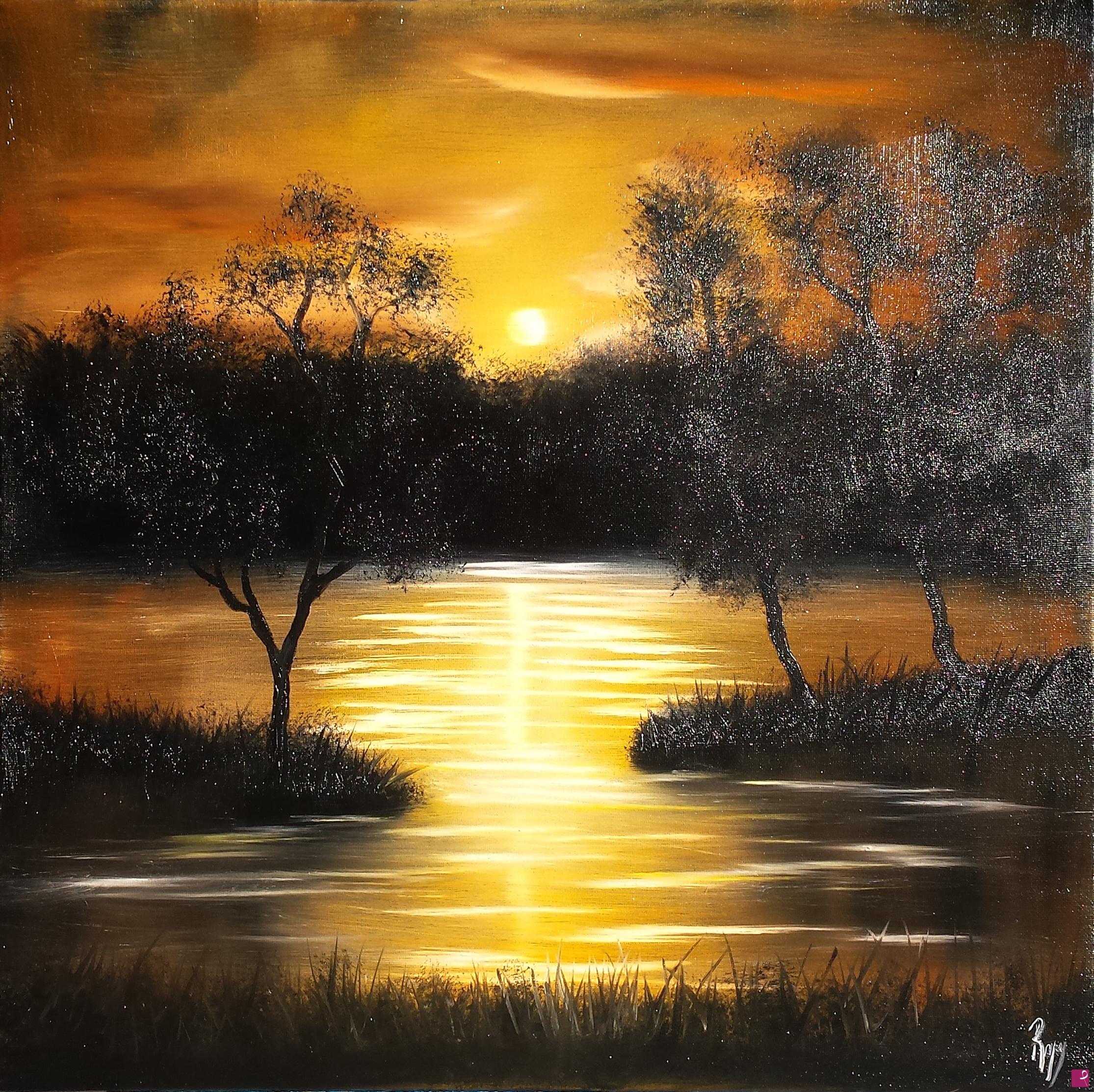 quadri in vendita online - Japanese Landscape