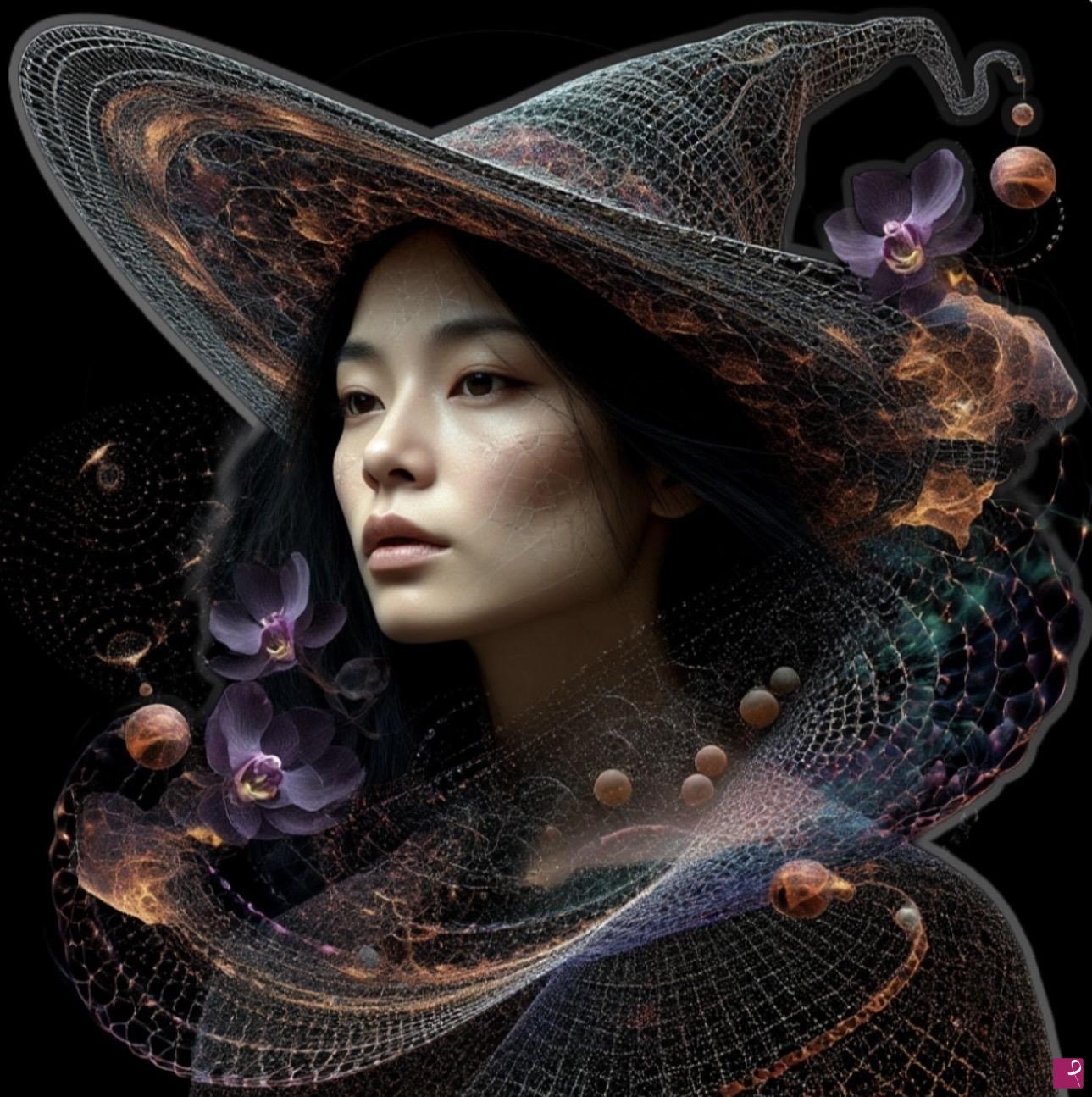 quadri in vendita online - Japanese woman 