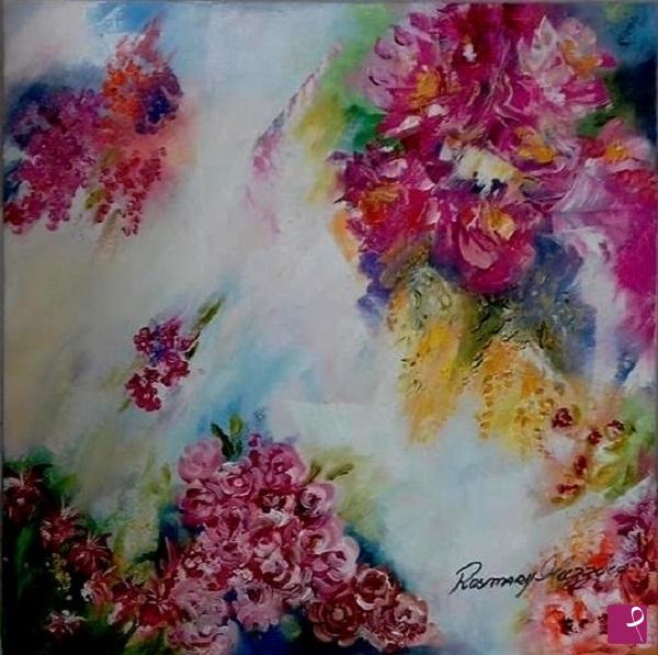 quadri in vendita online - jardim pink