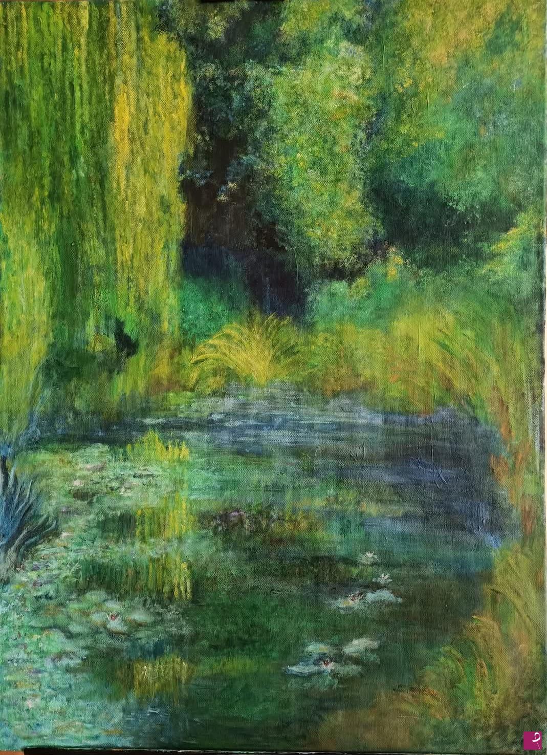 quadri in vendita online - Jardin de Giverny 