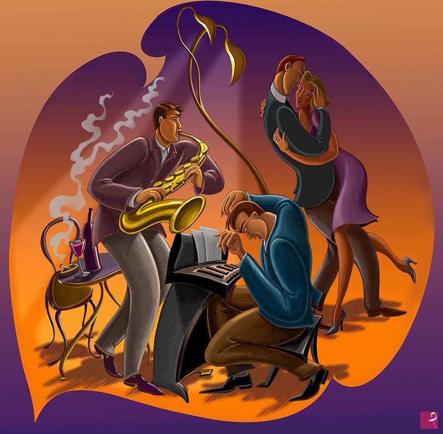 quadri in vendita online - Jazz 1