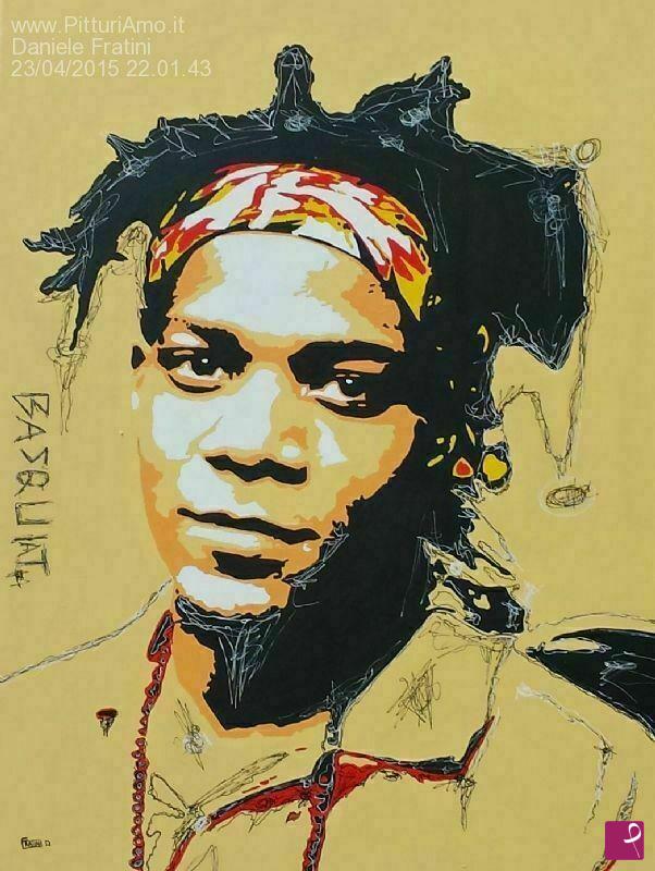 quadri in vendita online - Jean-Michel-Basquiat