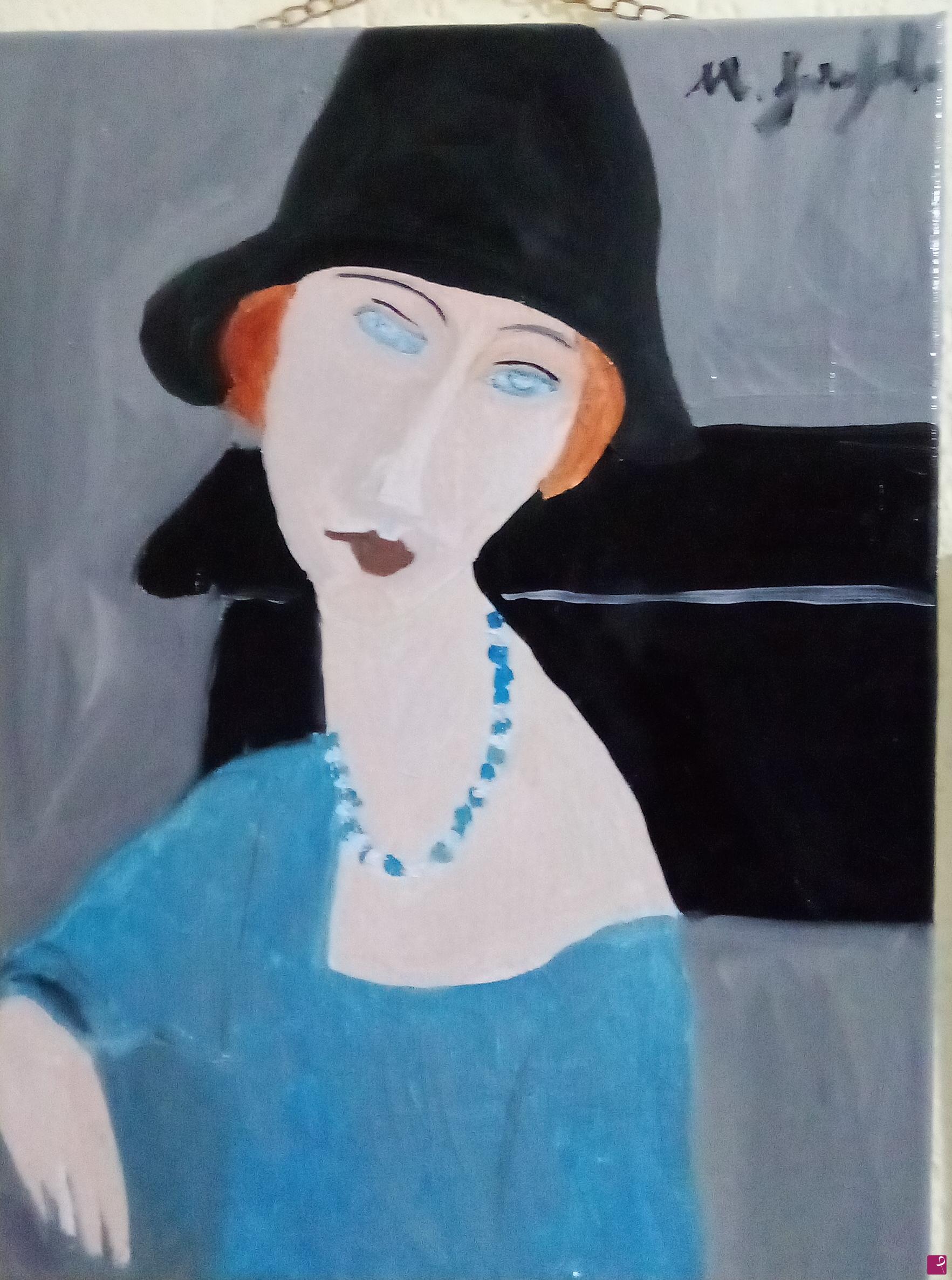 quadri in vendita online - Jeanne hebuterne 