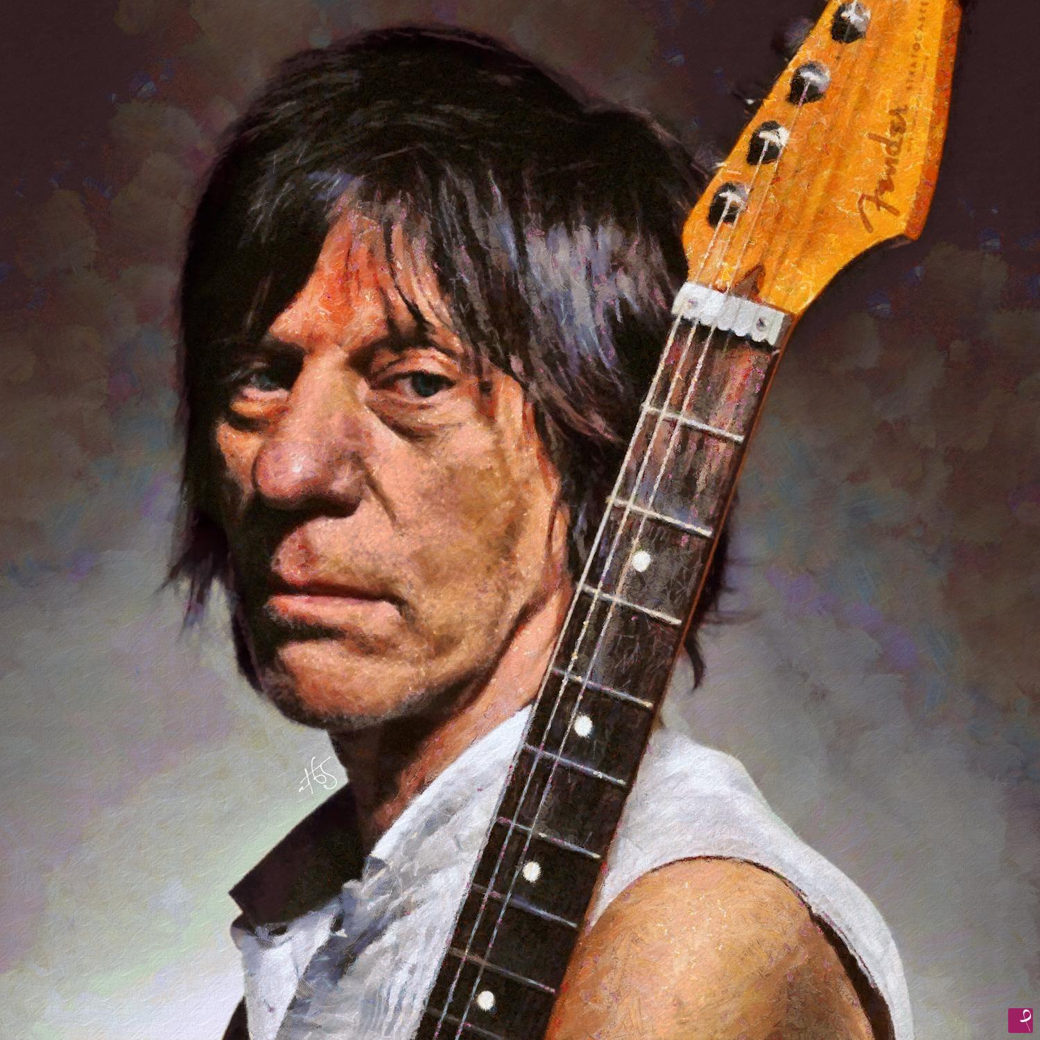 quadri in vendita online - Jeff Beck