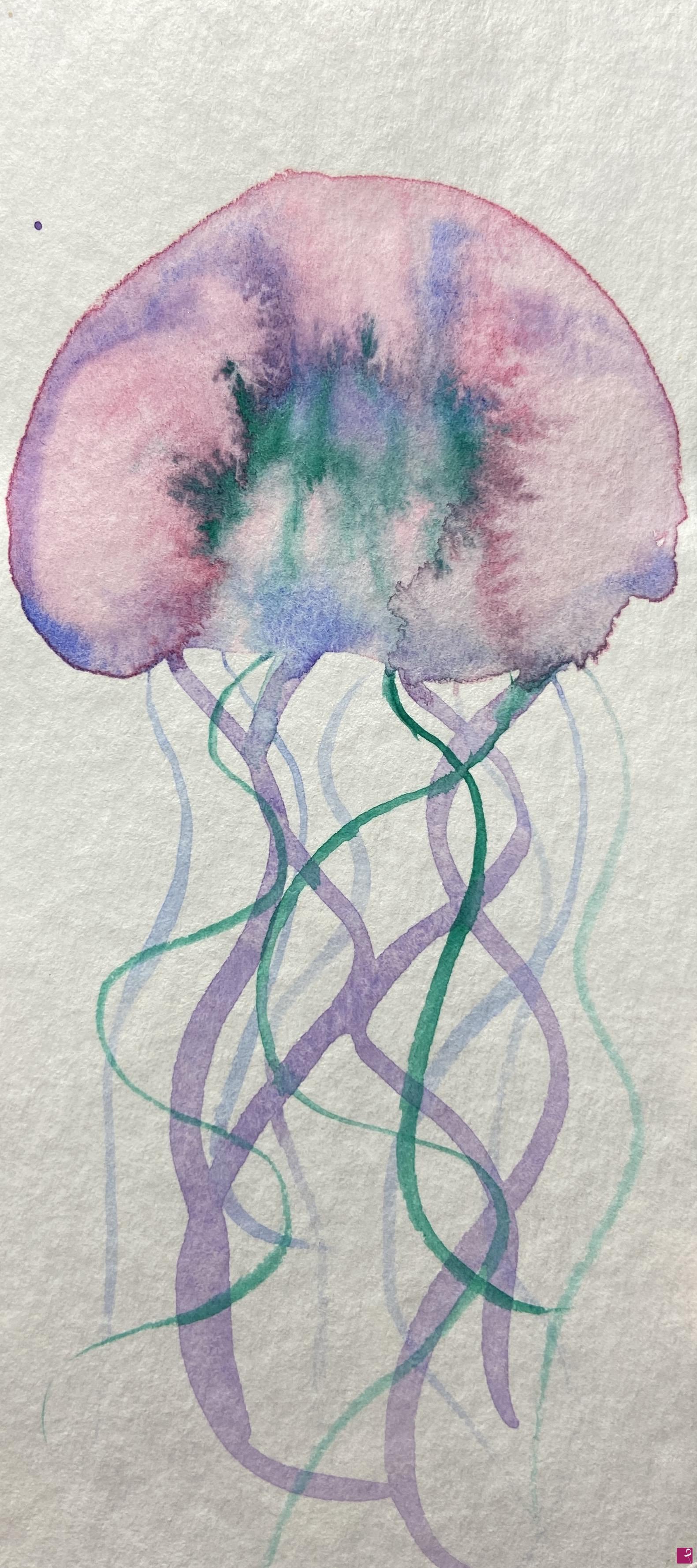 quadri in vendita online - Jelly fish 2