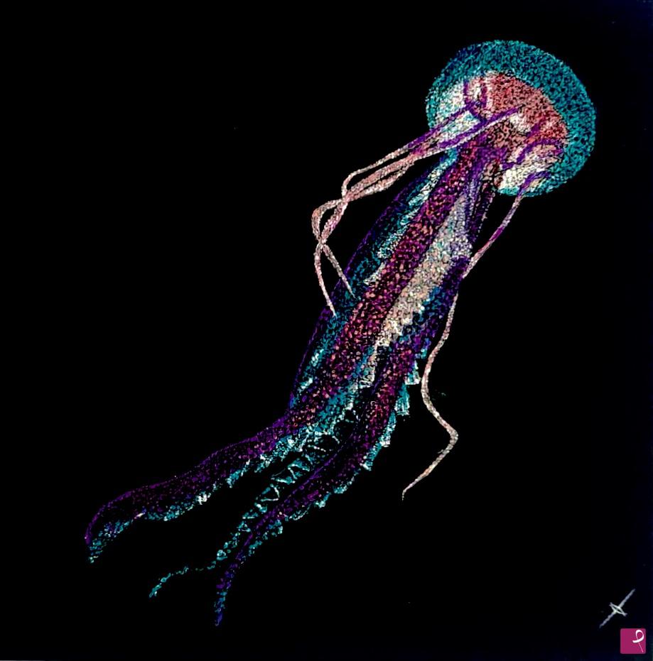 quadri in vendita online - Jellyfish