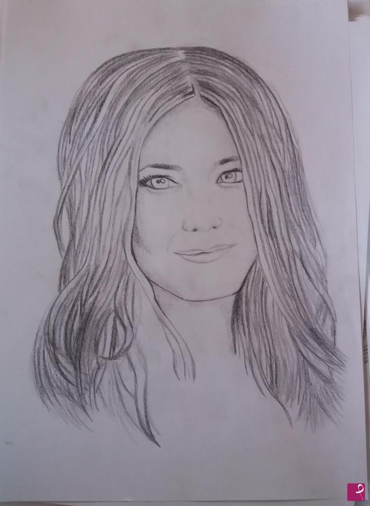 quadri in vendita online - Jennifer Aniston 