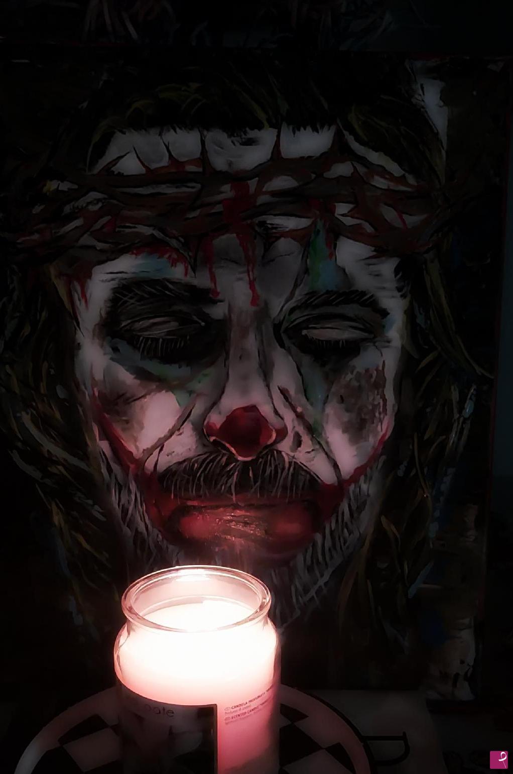 quadri in vendita online - JESUS JOKER