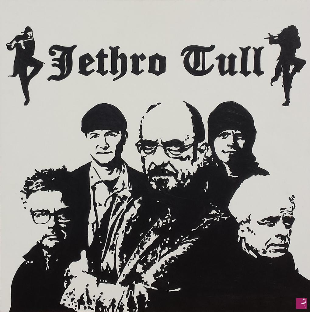 quadri in vendita online - JETHRO TULL -STYLE POP ART