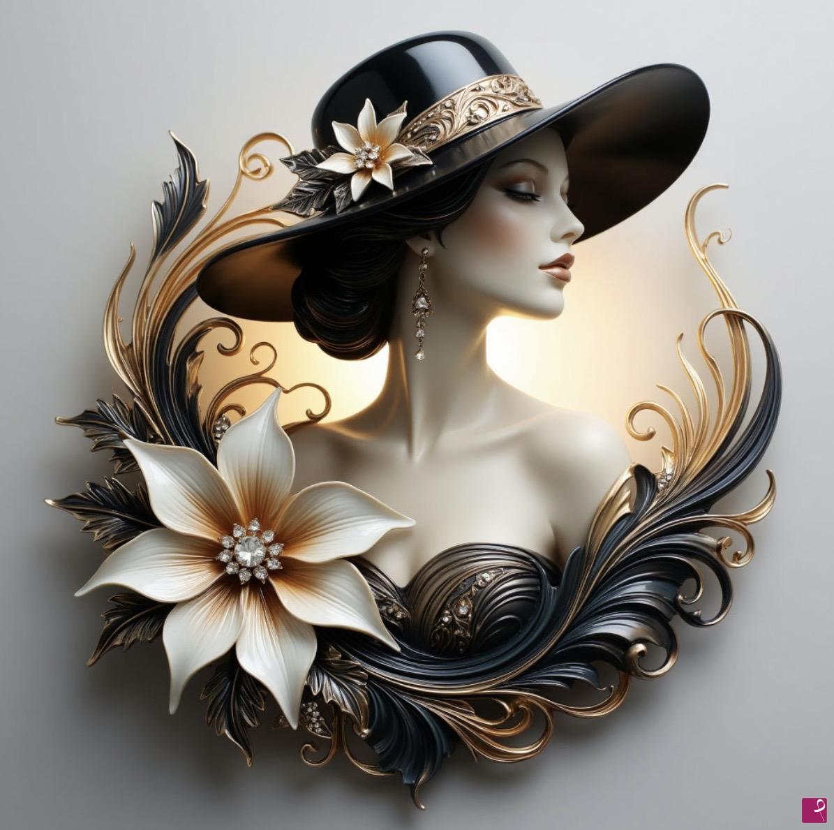 quadri in vendita online - Jewelry brooch2