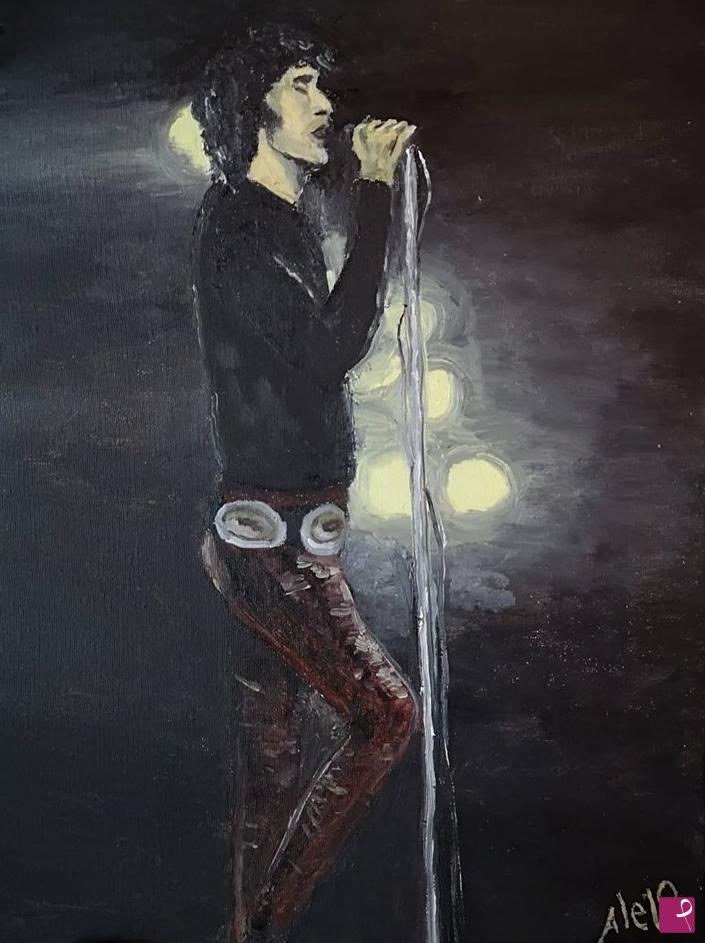 quadri in vendita online - Jim Morrison
