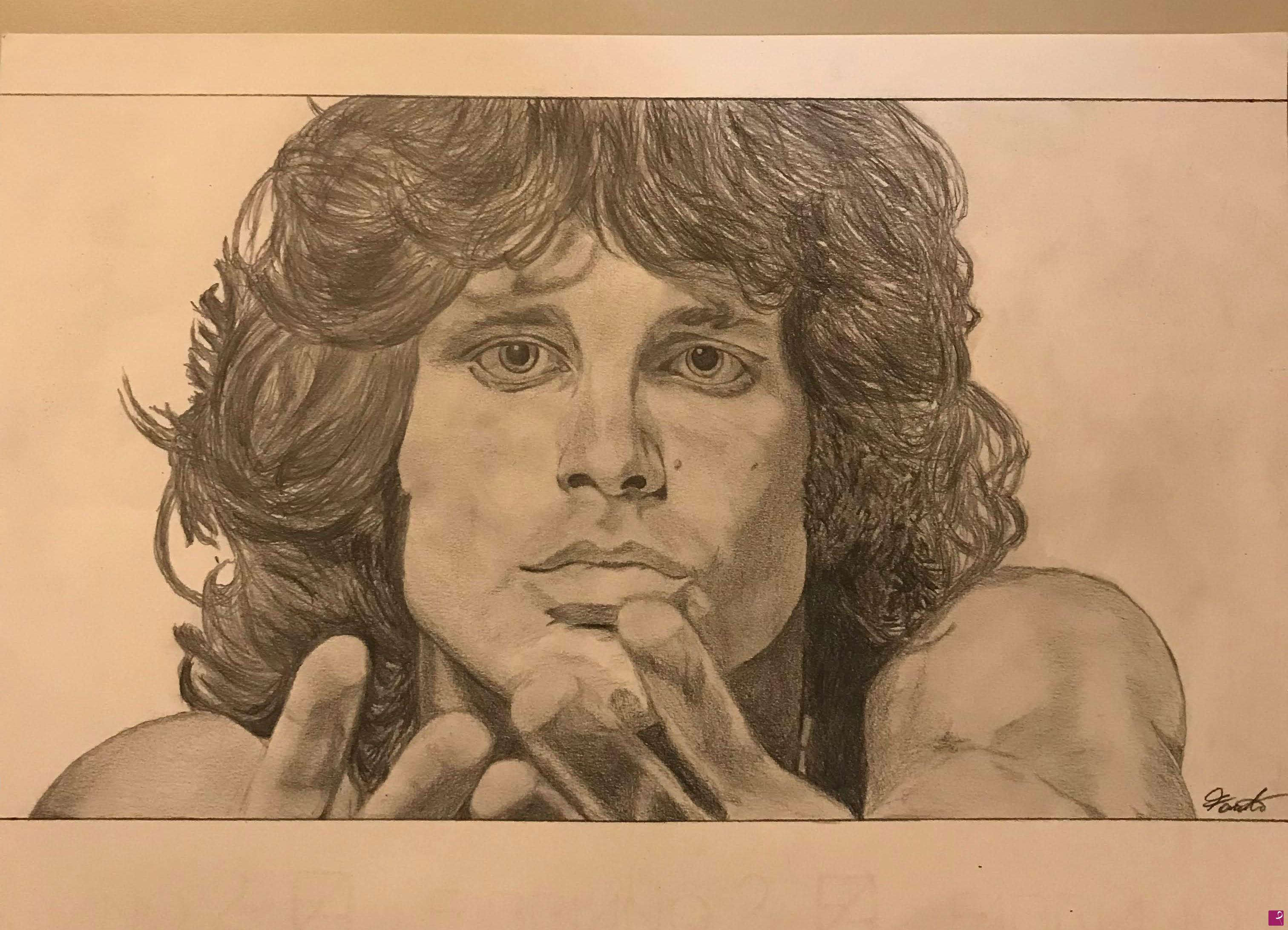 quadri in vendita online - JIM MORRISON 