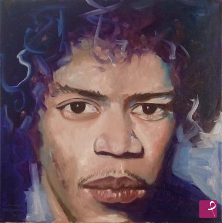 quadri in vendita online - Jimi Hendrix