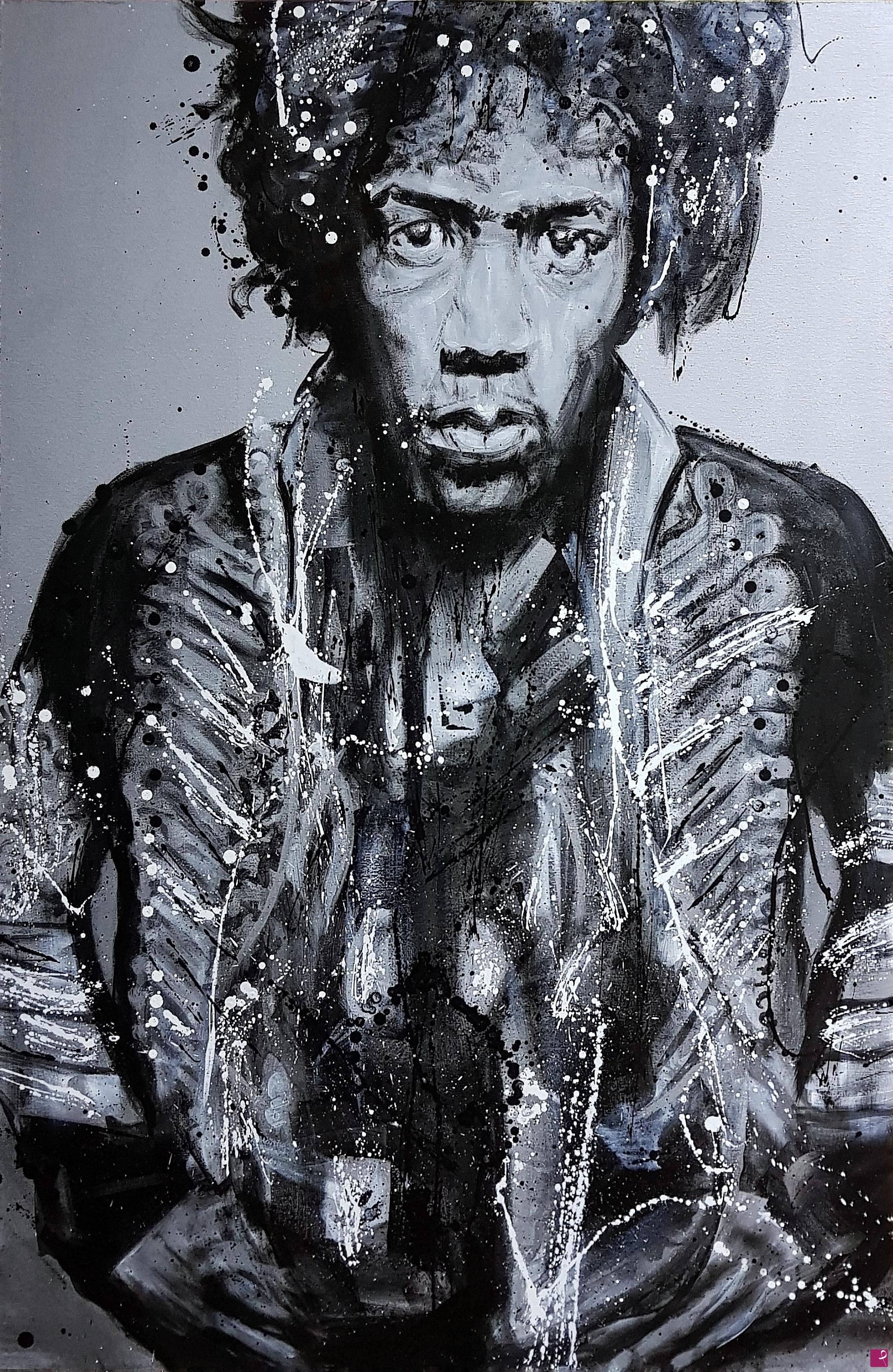 quadri in vendita online - Jimi Hendrix