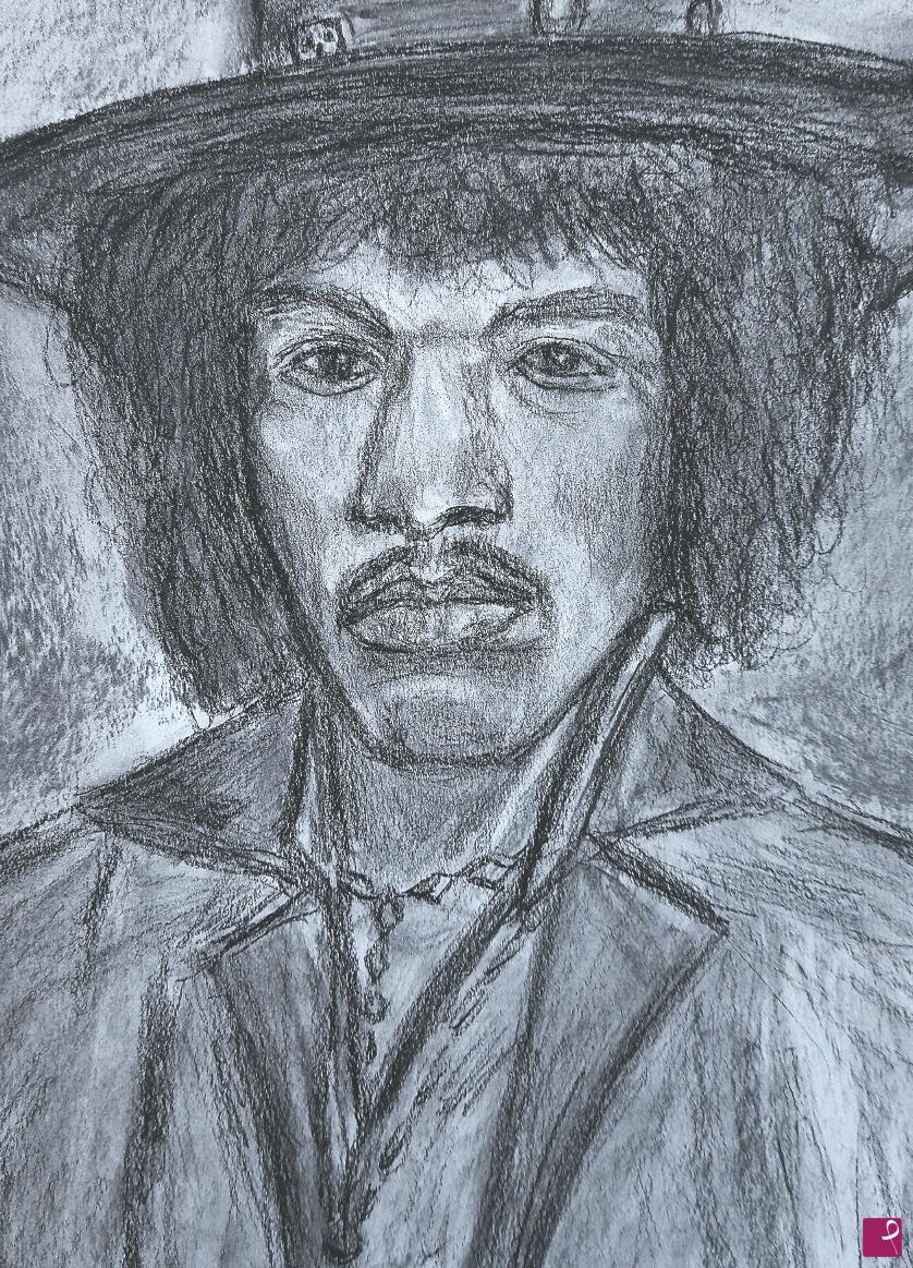 quadri in vendita online - Jimi Hendrix