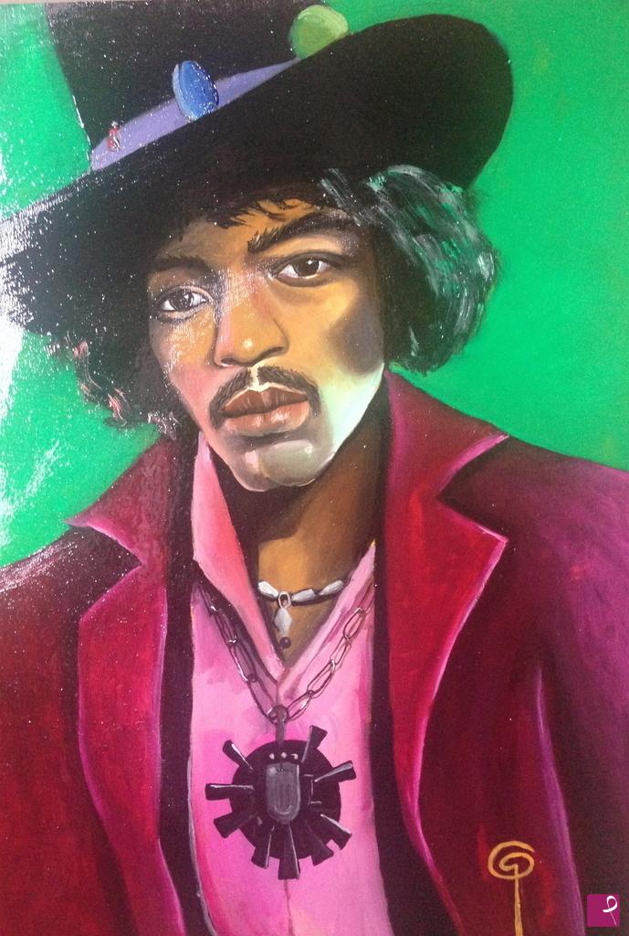 quadri in vendita online - jimi hendrix