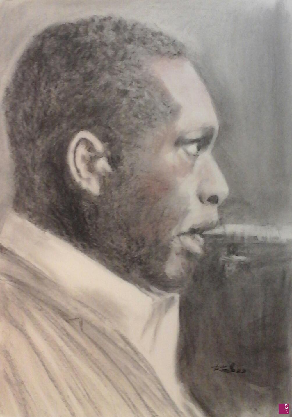 quadri in vendita online - John Coltrane 