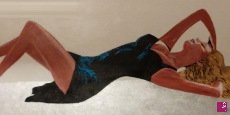 quadri in vendita online - John Silver - Sensual reflection