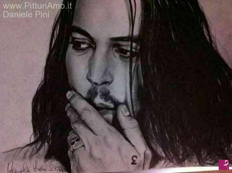 quadri in vendita online - Johnny depp