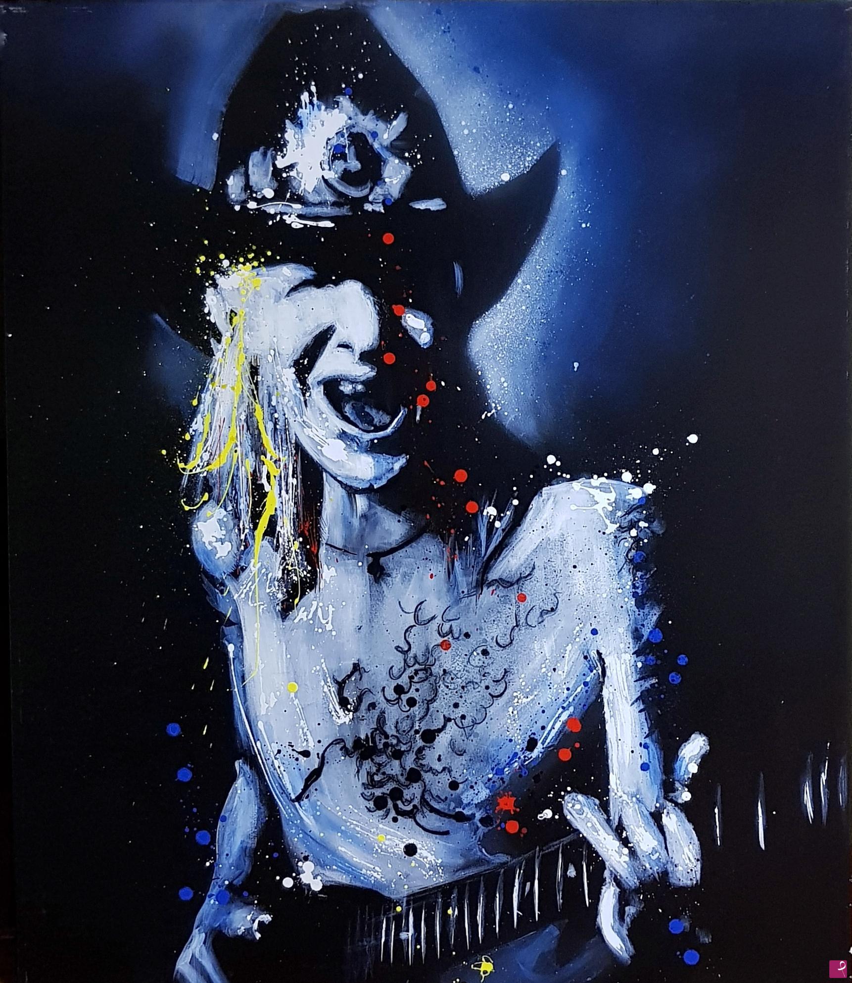 quadri in vendita online - Johnny Winter