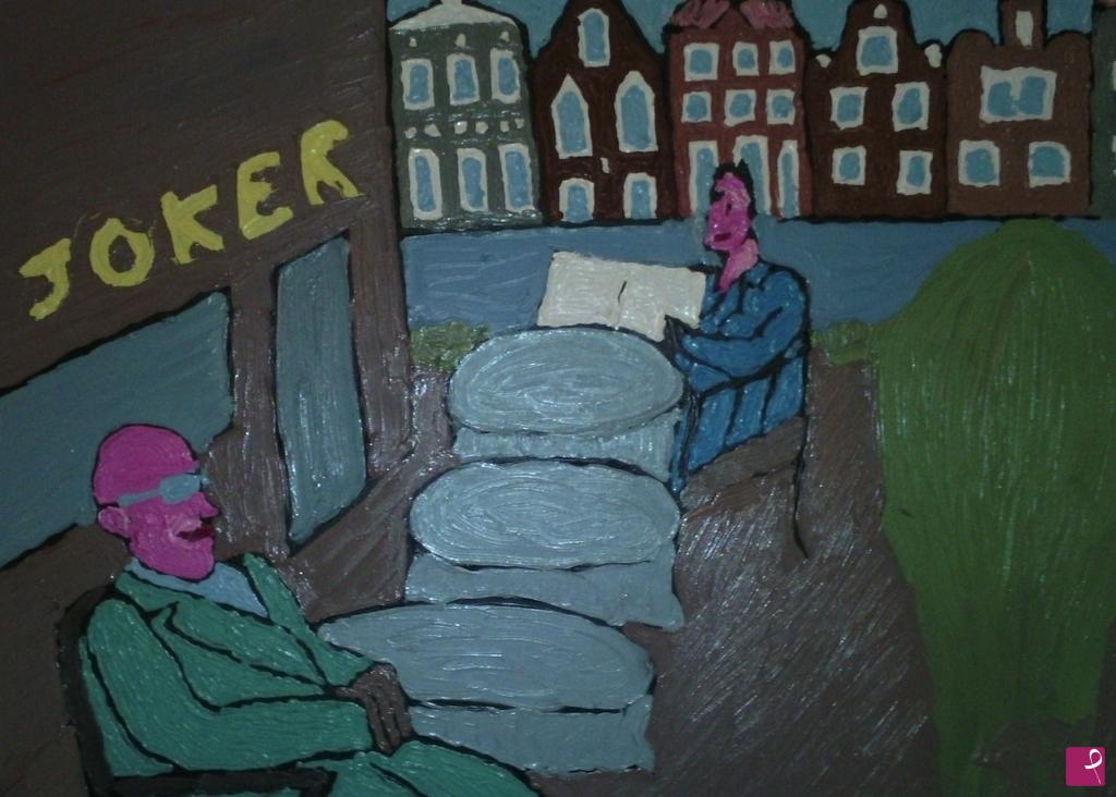 quadri in vendita online - Joker (80x60; olio su tela)