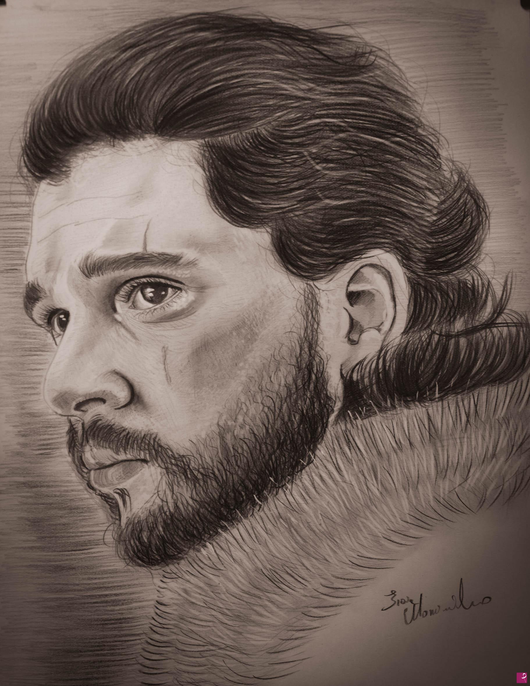 quadri in vendita online - Jon Snow.