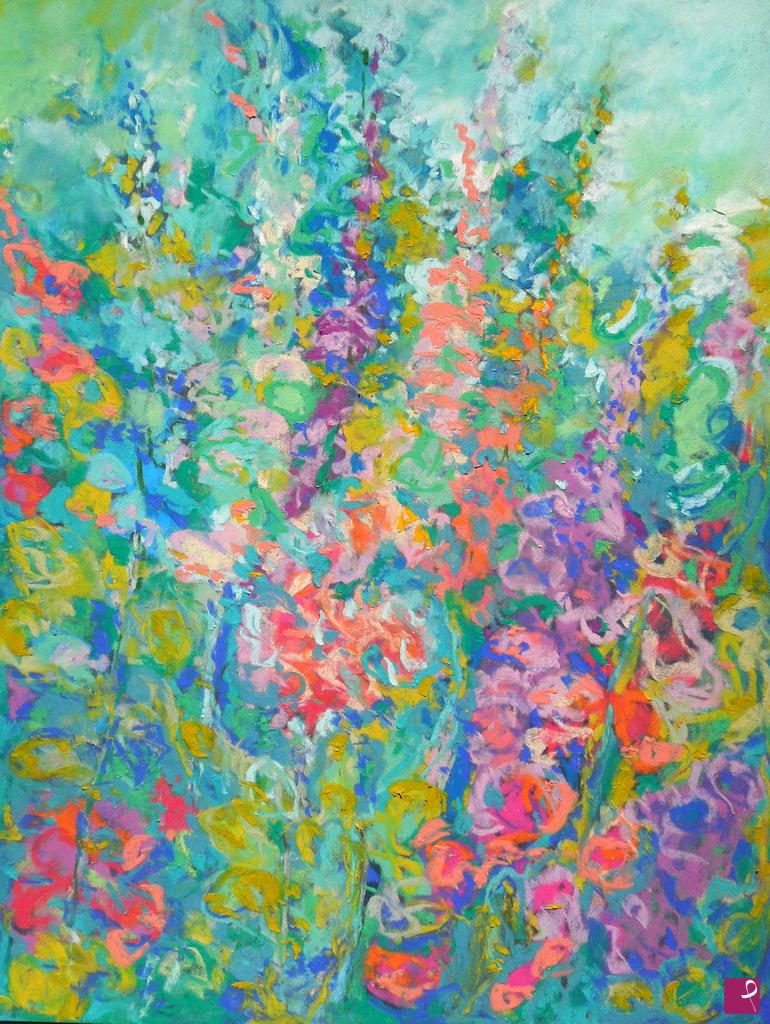 quadri in vendita online - Joyful garden - 241