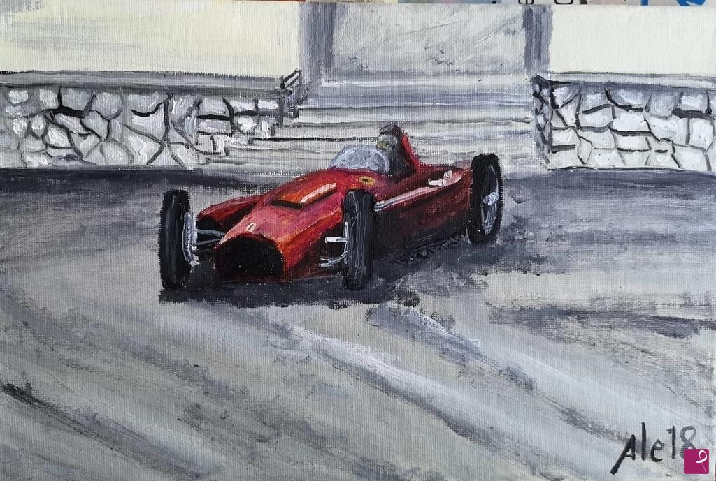 quadri in vendita online - Juan Manuel Fangio