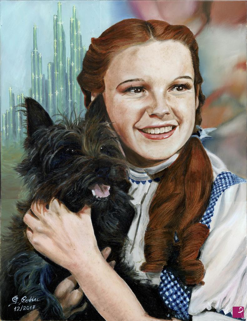 quadri in vendita online - Judy Garland è "Dorothy"