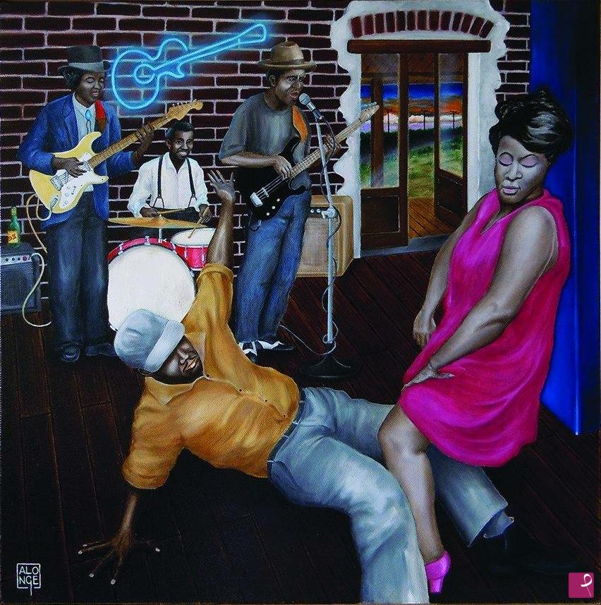 quadri in vendita online - Juke Joint Band