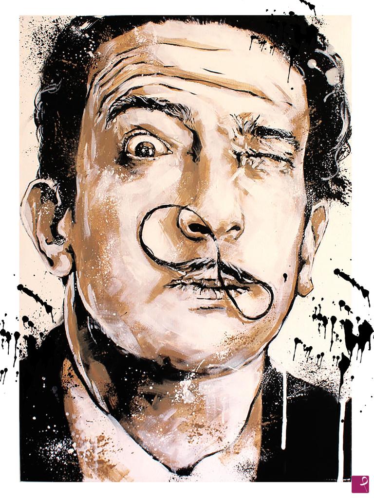 quadri in vendita online - Julia Chechic - Dali Composition