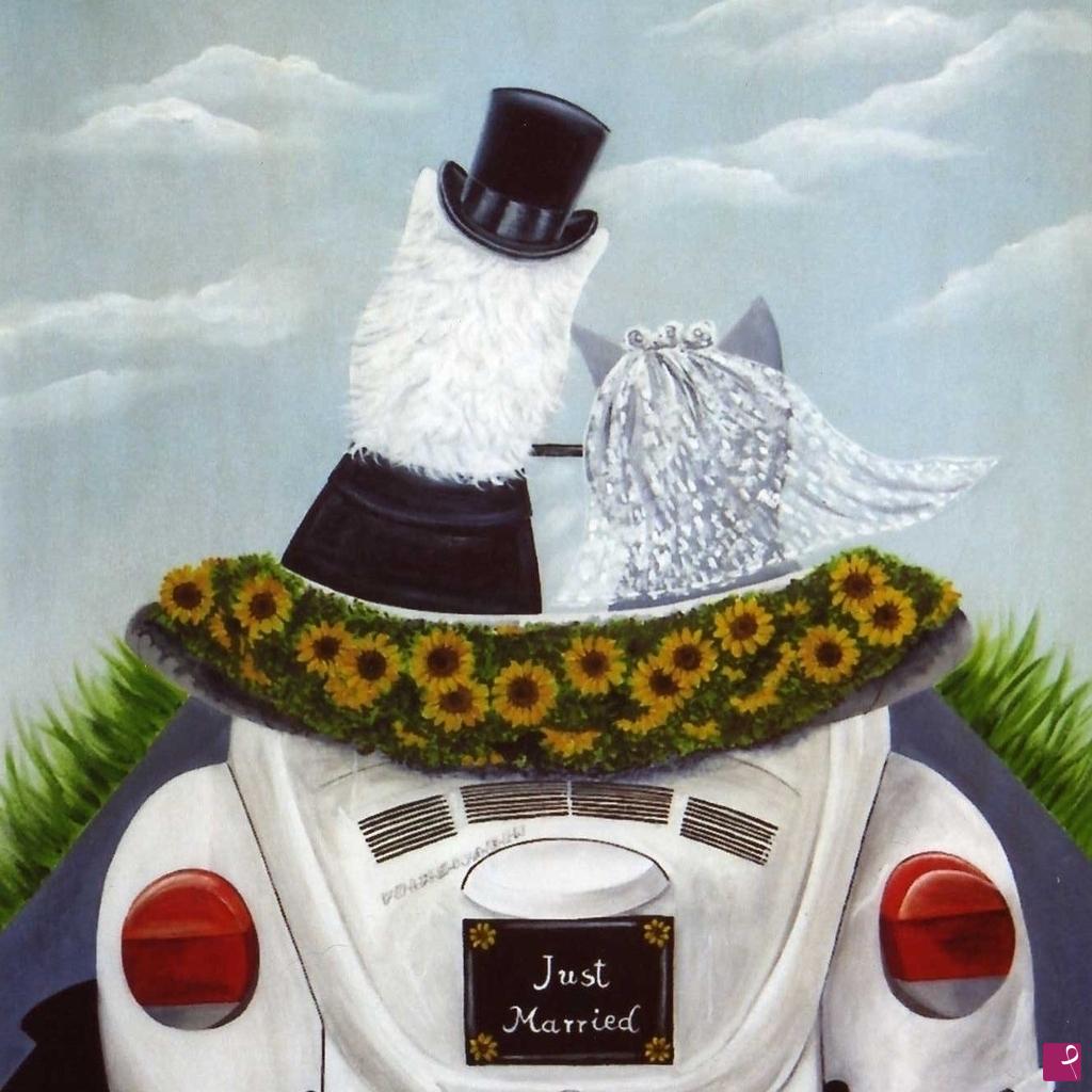 quadri in vendita online - JUST MARRIED