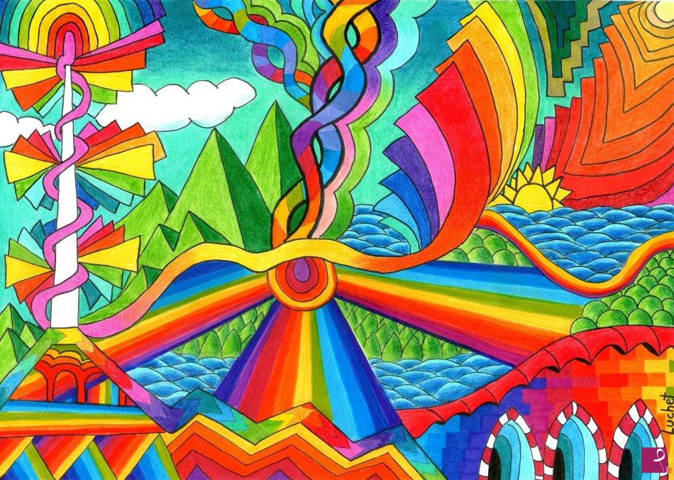 quadri in vendita online - Kaleidoscope