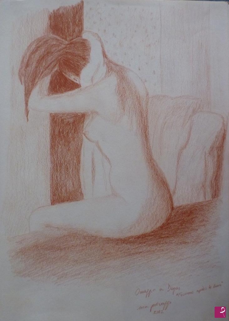 quadri in vendita online - Kalos (omaggio a Degas)
