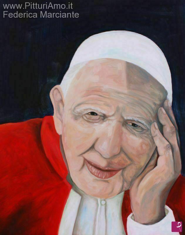 quadri in vendita online - karol Wojtyla