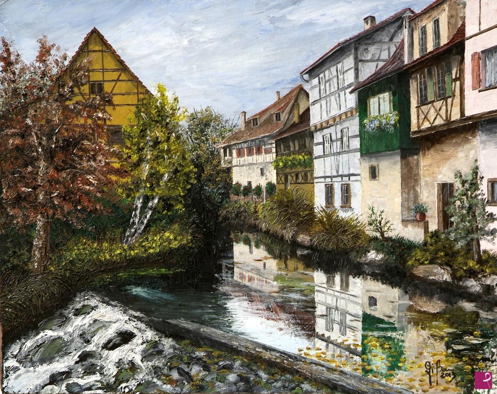 quadri in vendita online - Kaysersberg Alsazia