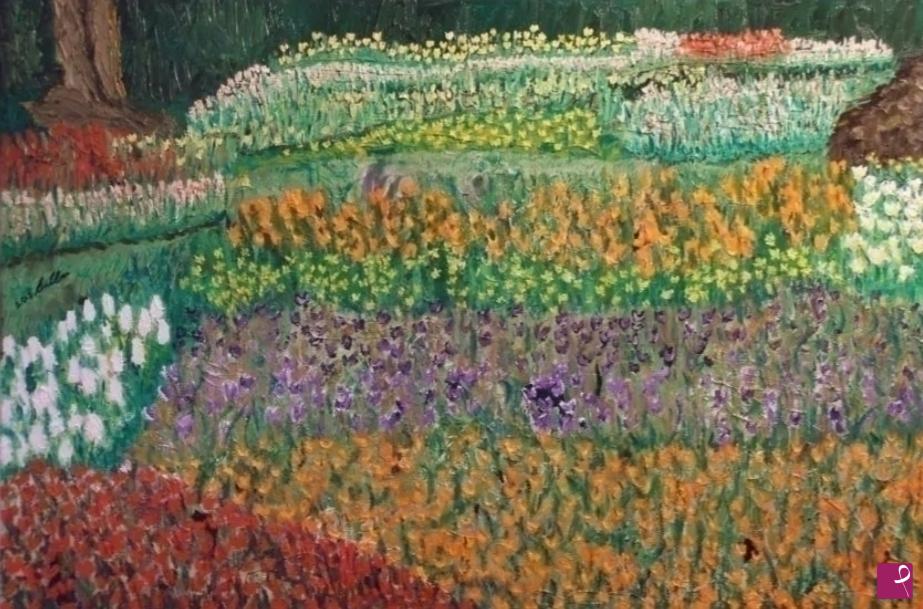 quadri in vendita online - Keukenhof. Magie d'Olanda, la natura che rispecchia la società. Saper cogliere la diversità nell'imperscrutabile unità d'intento. 