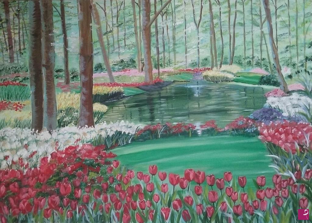 quadri in vendita online - keukenohf garden