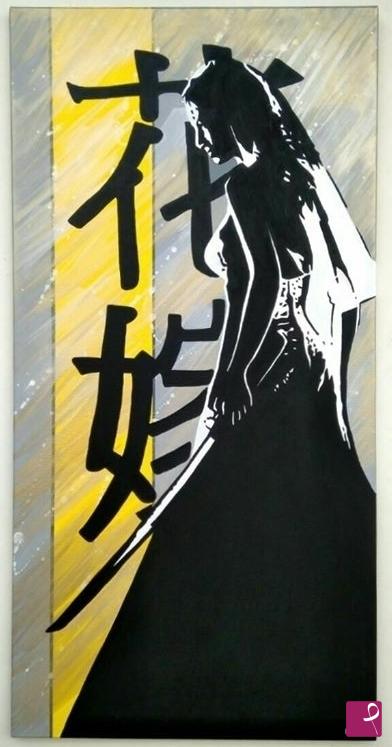 quadri in vendita online - "kill Bill" di Quentin Tarantino