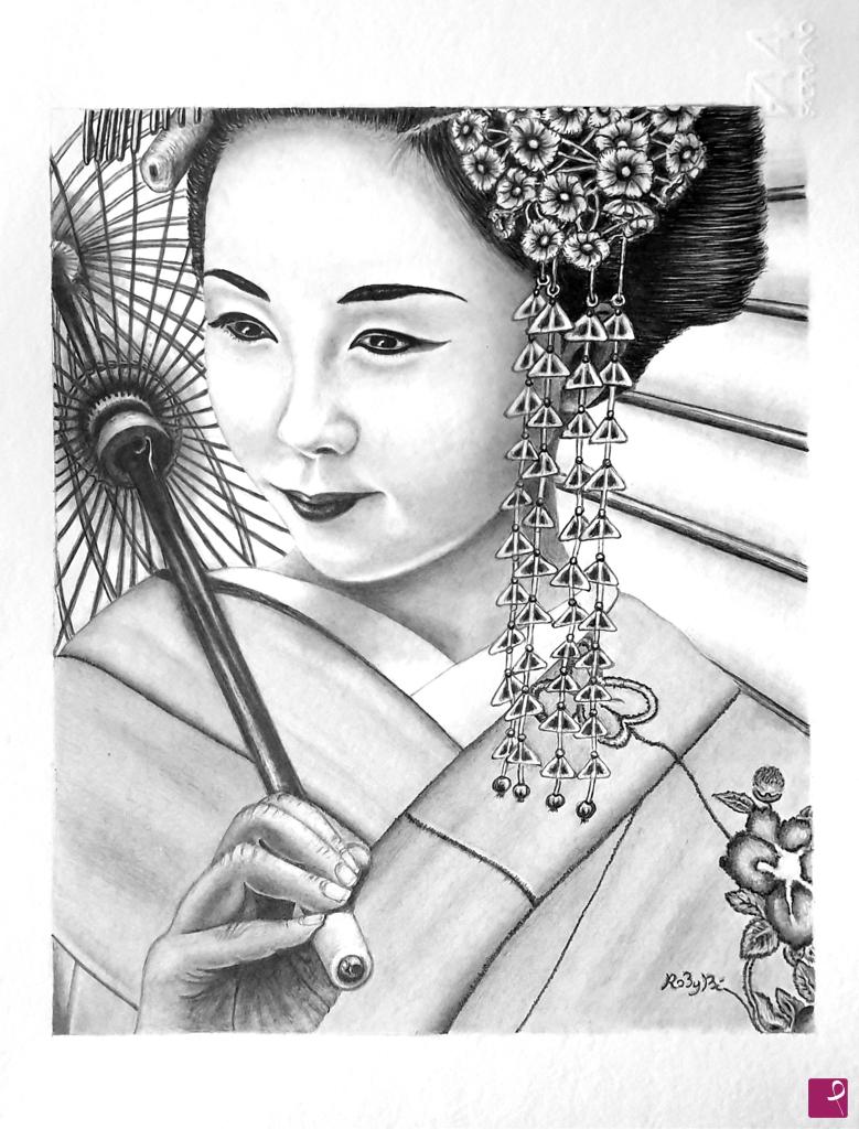 quadri in vendita online - Kimono Tradizionale. 