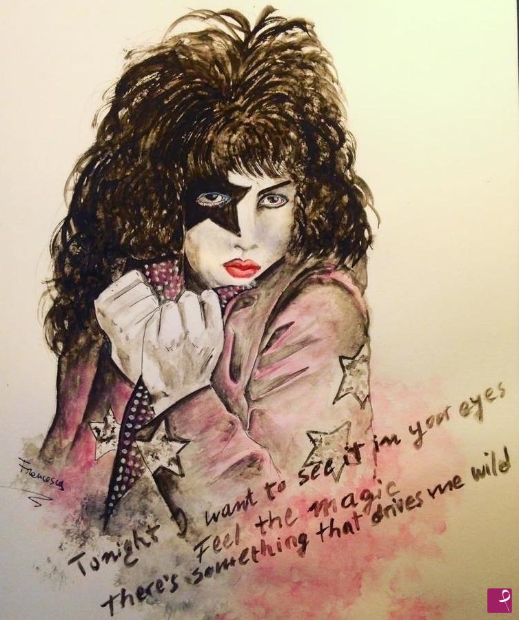 disegno di Paul Stanley